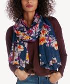 Sole Society Sole Society Tropical Printed Scarf
