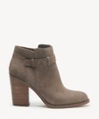 Sole Society Women's Lyriq Heeled Ankle Bootie Fall Taupe Size 5 Suede From Sole Society