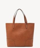 Sole Society Women's Lilyn Tote Vegan Cognac Vegan Leather From Sole Society