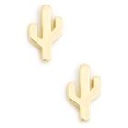 Sole Society Sole Society Cactus Stud Earrings - Gold