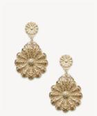 Sole Society Sole Society Enchantment Statement Earrings Gold One Size Os
