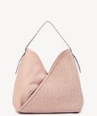Sole Society Women's Clarice Hobo Vegan Bag Woven Blush Vegan Leather From Sole Society