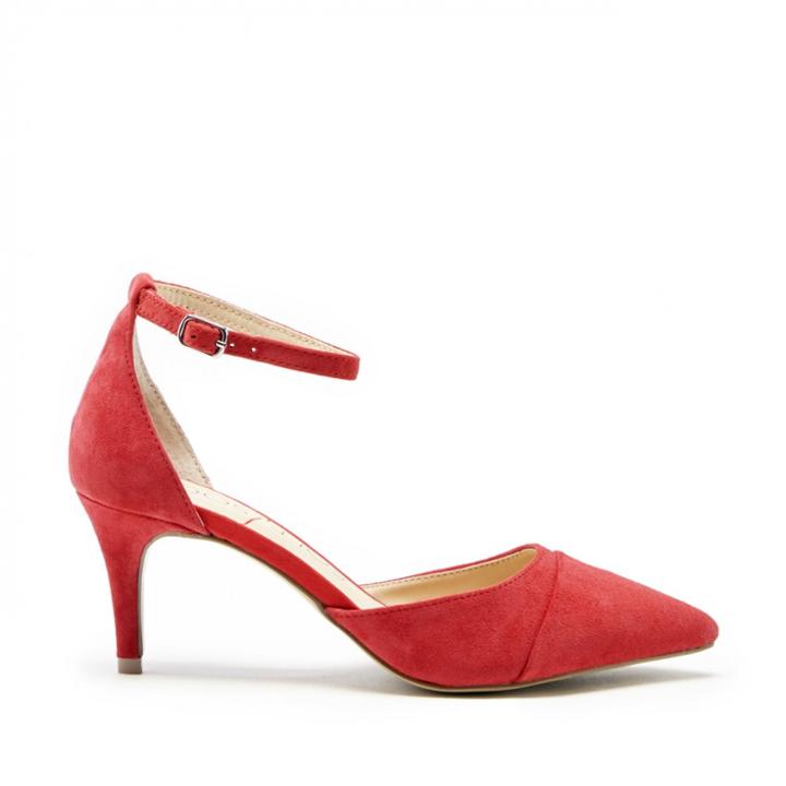 Sole Society Sole Society Alix Pointed Toe Pump - Red-7.5