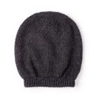 Sole Society Sole Society Slouchy Wool Beanie - Charcoal-one Size