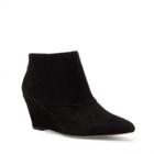 Sole Society Sole Society Galaossi Pointed Toe Wedge Bootie - Black