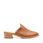 Soludos Soludos Women's Venetian Mules Bootie Tan Size 6 Leather From Sole Society