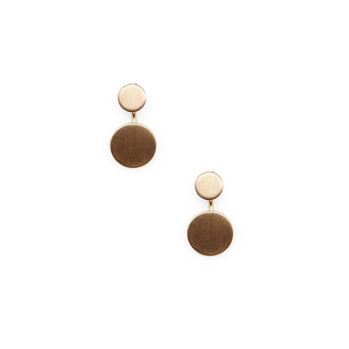 Sole Society Sole Society Modern Discs Ear Jacket - Gold