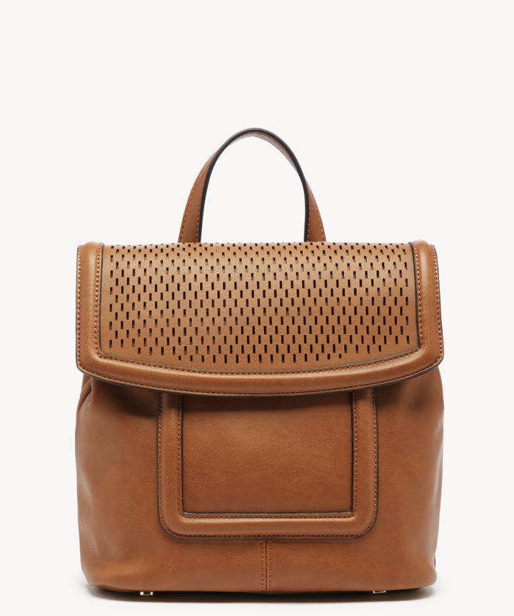 Sole Society Women's Daisa Backpack Vegan Cognac One Size Vegan Leather From Sole Society