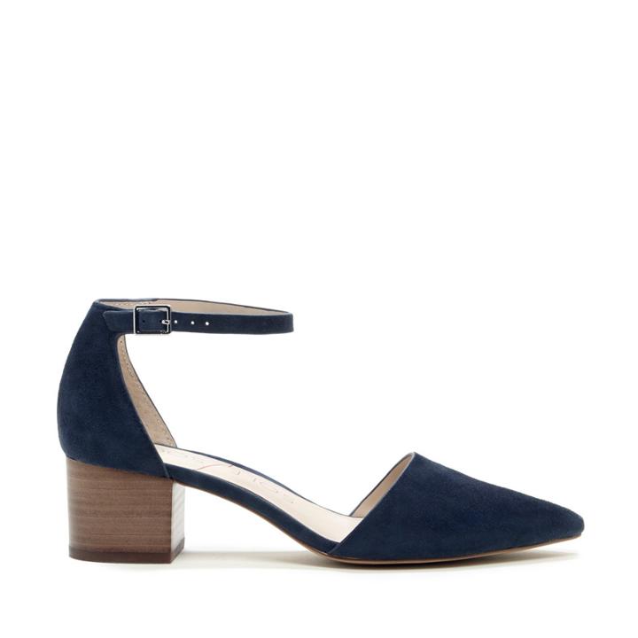 Sole Society Sole Society Katarina Two Piece Block Heel - Ombre Blue-5
