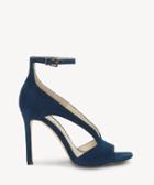 Jessica Simpson Jessica Simpson Women's Jasta Ankle Strap Sandals Azurite Size 5 Suede From Sole Society