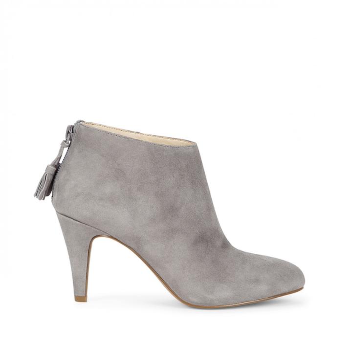 Sole Society Sole Society Aiden Tassel Ankle Bootie - Fog-11