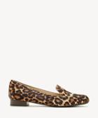 Sole Society Women's Macey Menswear Inspired Flats Brown Multi Size 5 Classic Leopard From Sole Society
