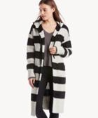 Sanctuary Sanctuary Women's Rugby Hooded Long Cardi Heather Sweater Sterling Size Xs From Sole Society