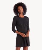 1. State 1. State Knit Dress W/ Corset Lace Up Detail Rich Black Size Extra Small From Sole Society