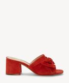 Vince Camuto Vince Camuto Sharrey Knotted Sandals Red Hot Rio Size 6 Leather From Sole Society