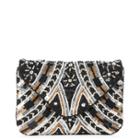 Sole Society Sole Society Luise Glitzy Beaded Clutch - Multi-one Size