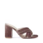 Raye Raye Bella Criss Cross Mule - Mauve-7.5