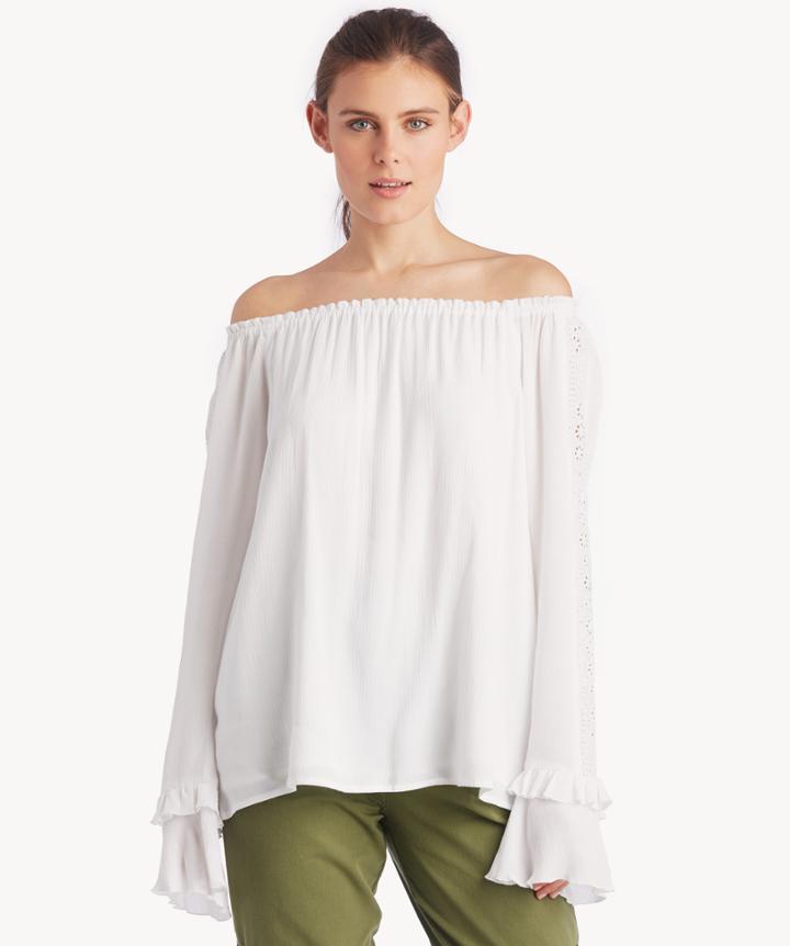 Sanctuary Sanctuary Artisan Blouse White Size Extra Small From Sole Society