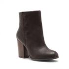 Sole Society Sole Society Henley Snap Button Platform Bootie - Dark Brown-6