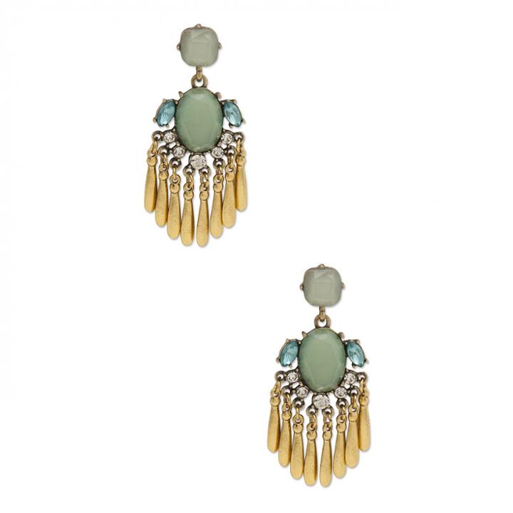 Sole Society Sole Society Fringe Statement Earrings - Multi-one Size