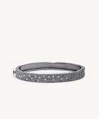 Sole Society Women's Button Hinge Bracelet Hematite One Size From Sole Society