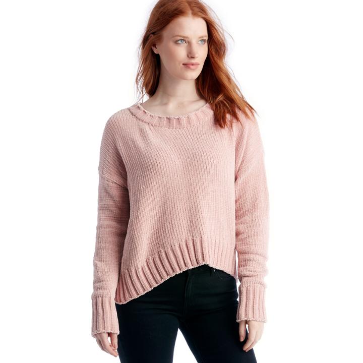 Sanctuary Sanctuary Chenille Pullover - Celestial Rose