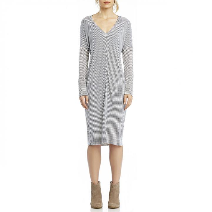 Stylesaint Stylesaint Beechwood V-neck Sport Dress - Stripe-small