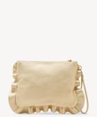 Sole Society Women's Adelina Clutch Vegan Gold Vegan Leather From Sole Society