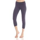 Beyond Yoga Beyond Yoga Back Gathered Capri Legging - True Navy