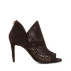 Vince Camuto Vince Camuto Women's Vatena Peep Toe Bootie Black Size 5 Leather From Sole Society