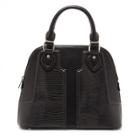 Sole Society Sole Society Marcy Structured Dome Satchel - Black-one Size