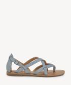 Lucky Brand Lucky Brand Ainsley Strappy Flats Sandals Infinity Size 5 Leather From Sole Society