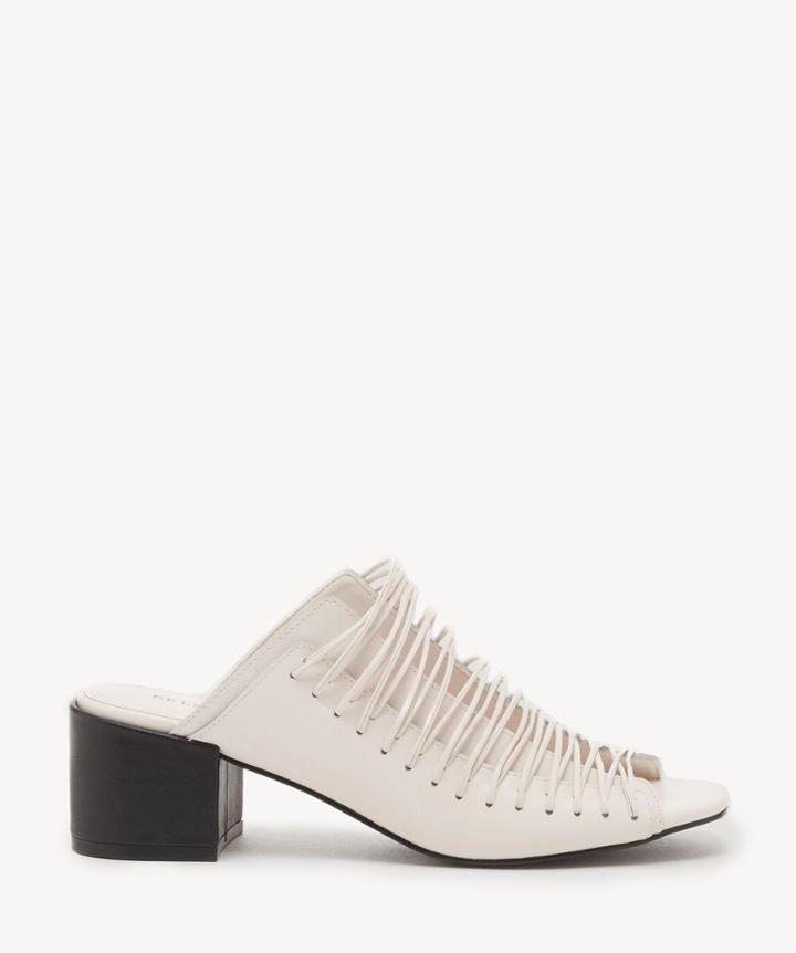 Kelsi Dagger Brooklyn Kelsi Dagger Brooklyn Women's Scout Leather Slides Vanilla Size 6 From Sole Society