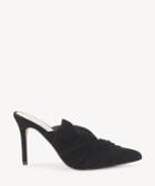 Vince Camuto Vince Camuto Women's Amillada Mules Pumps Black Size 5 Suede From Sole Society