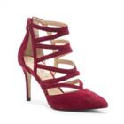 Sole Society Sole Society Shayley Strappy Cut Out Heel - Dark Red-5