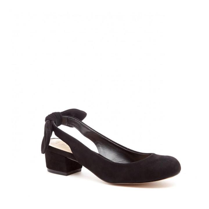 Sole Society Sole Society Opal Bow Slingback - Black-5
