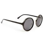 Sole Society Sole Society Marlene Oversized Round Sunglasses - Black-one Size