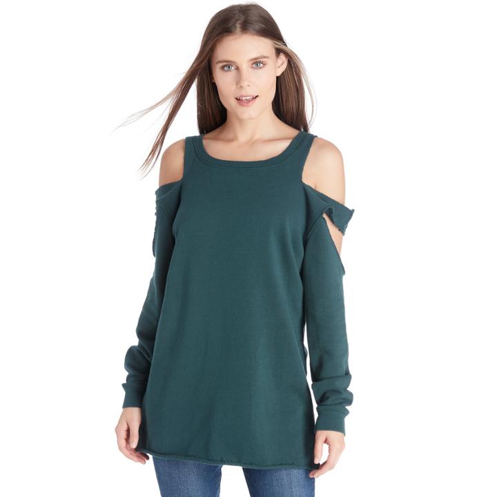 Sanctuary Sanctuary Park Slope Sweatshirt - Meadow Green-xs