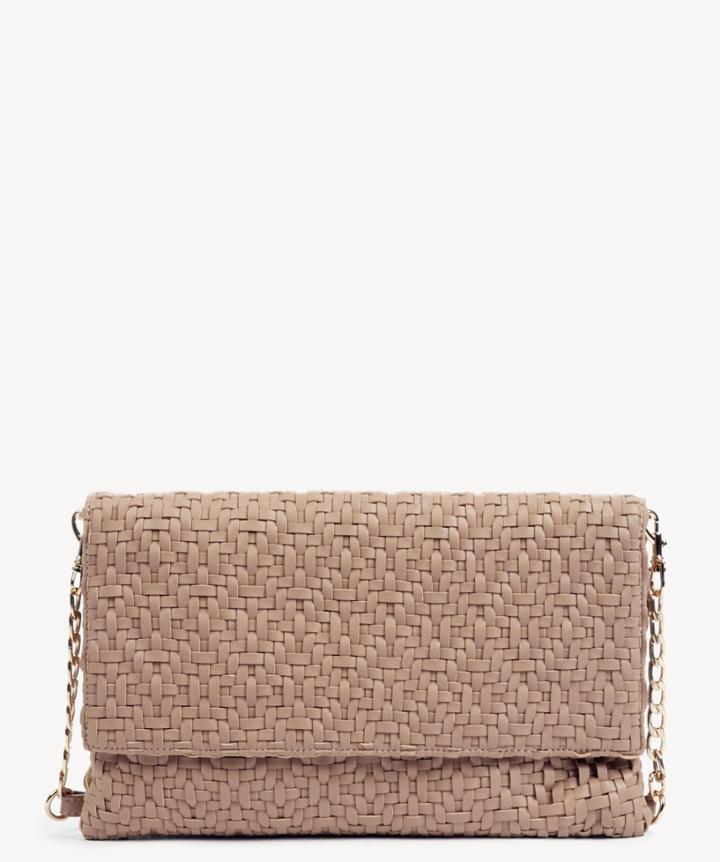 Sole Society Sole Society Clarice Clutch Vegan Woven Cluch