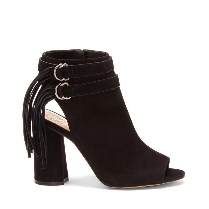 Vince Camuto Vince Camuto Catinca Peep Toe Bootie - Black