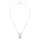 Sole Society Sole Society Delicate Marble Pendant - Gold-one Size
