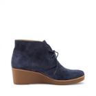 Lucky Brand Lucky Brand Junes Suede Wedge Bootie - Bright Blue-10