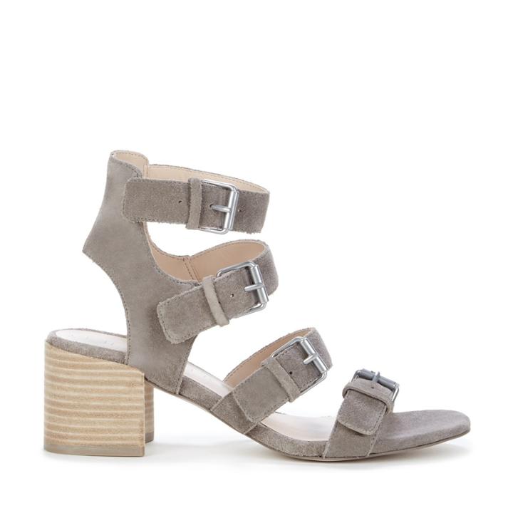 Sole Society Sole Society Culver Strappy Buckle Sandal - Mushroom