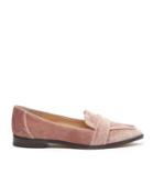 Sole Society Women's Edie Smoking Slippers Flats Moonlight Size 5 Leather Suede From Sole Society
