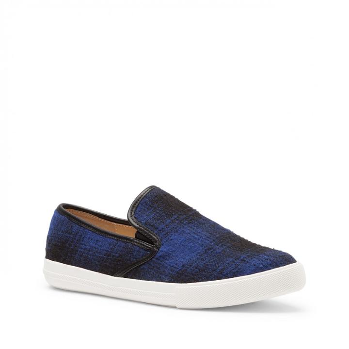 Sole Society Sole Society Noe Pointed Toe Sneaker - Black Blue-7.5