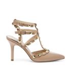 Sole Society Sole Society Tiia Studded T-strap Heel - Adobe-9.5