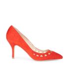 Sole Society Sole Society Magnolia Mid Heel Pump - Poppy