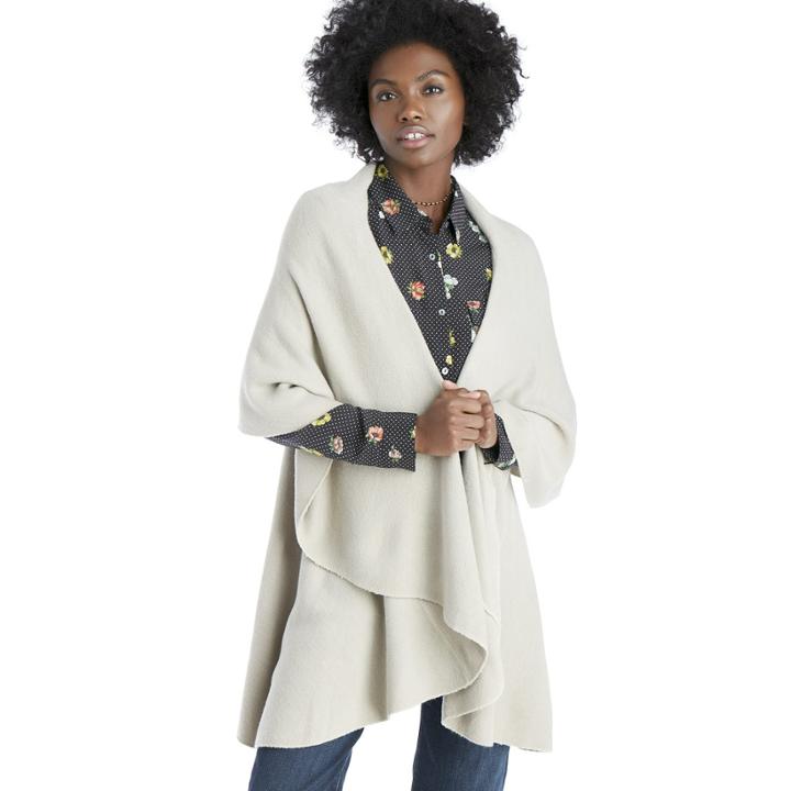 Sole Society Sole Society Basic Convertible Shawl - Grey