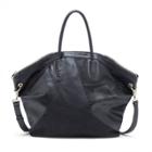 Sole Society Sole Society Welch Vegan Patchwork Tote - Black-one Size