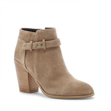 Sole Society Sole Society Lyriq Heeled Ankle Bootie - Coffee-5